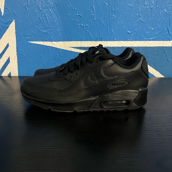 Nike Air Max 90 Recraft Triple Black - Picture 3 of 5
